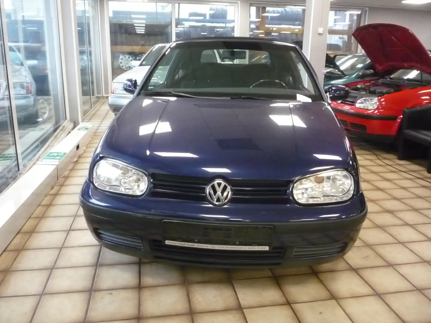 Volkswagen Golf Cabriolet Cabrio 1.8 Classic Edition Blau - 2