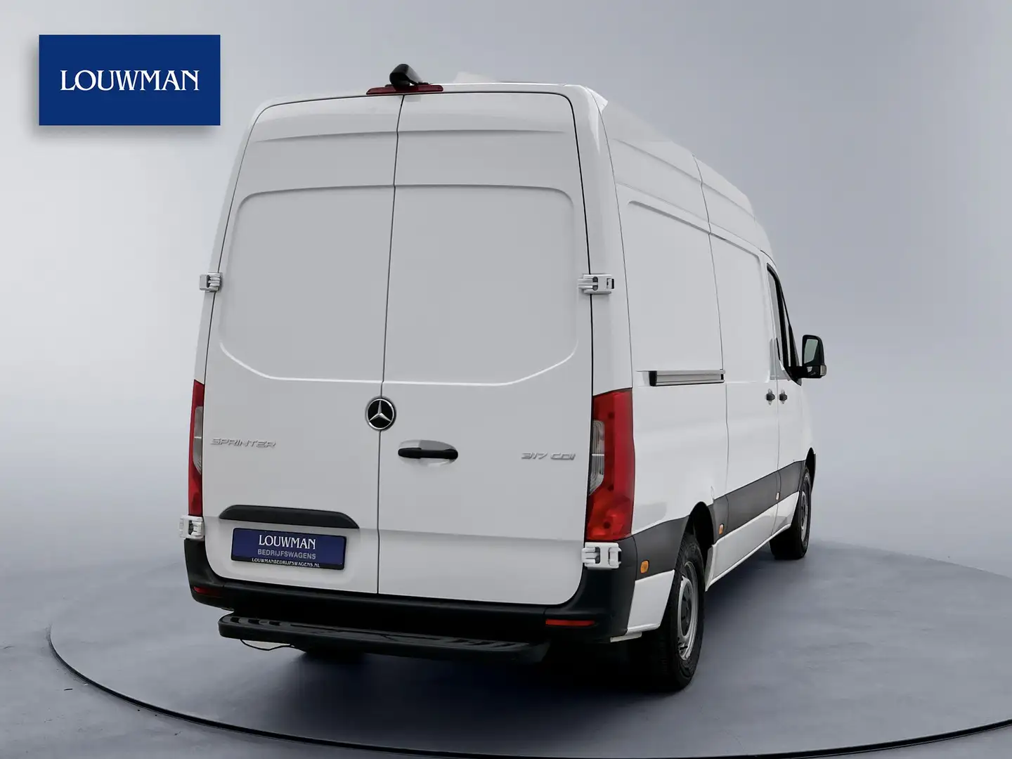 Mercedes-Benz Sprinter 317 1.9 CDI L2H2 Navigatie Achteruitrijcamera Appl Wit - 2