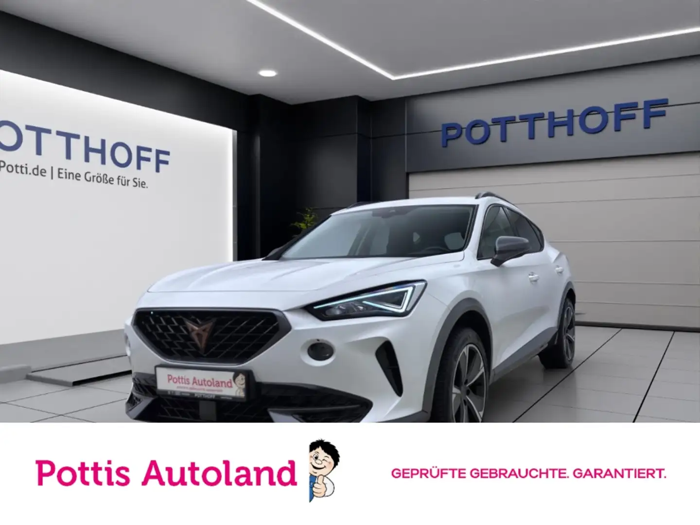 CUPRA Formentor 1.5 TSI PDC NAVI LED ACC AHK LM18 Weiß - 1