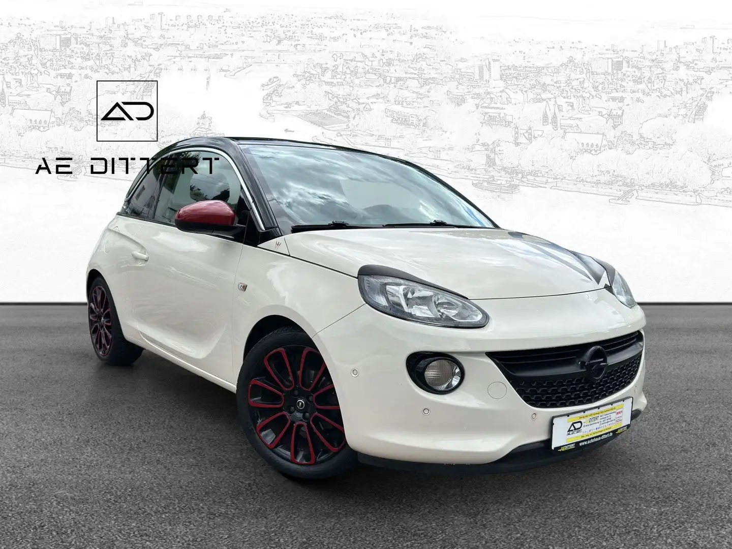 Opel Adam Jam ecoFlex ++SHZ+Sternh.+PP++ Wit - 2