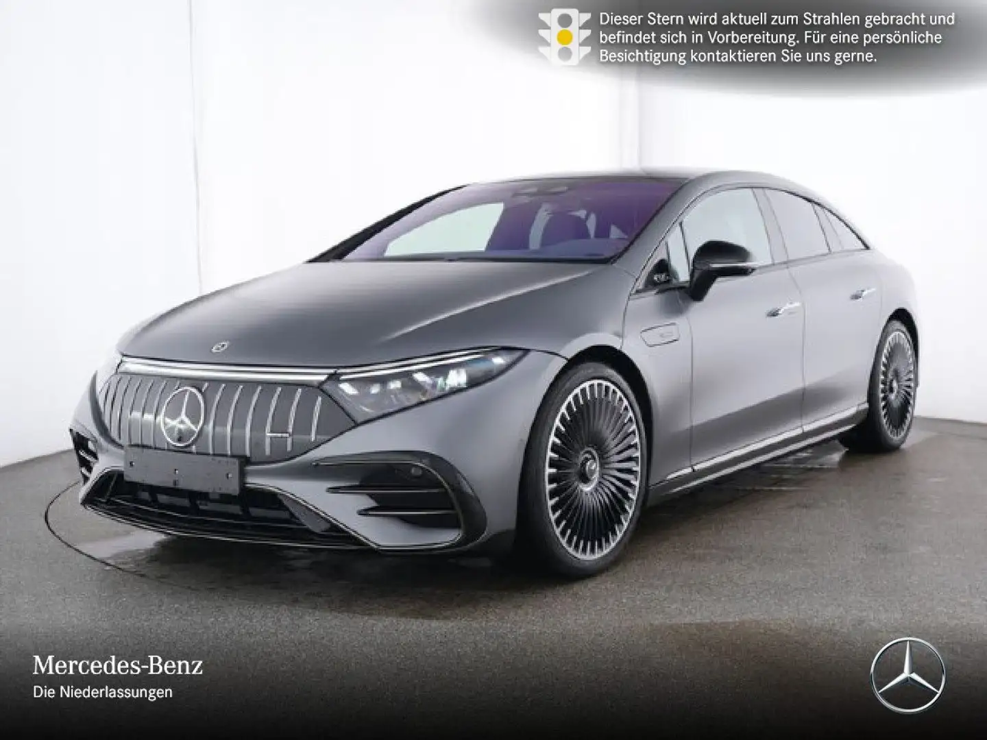 Mercedes-Benz EQS 53 AMG 4M Keramik Carbon Driversp Fahrass 360° Gris - 2