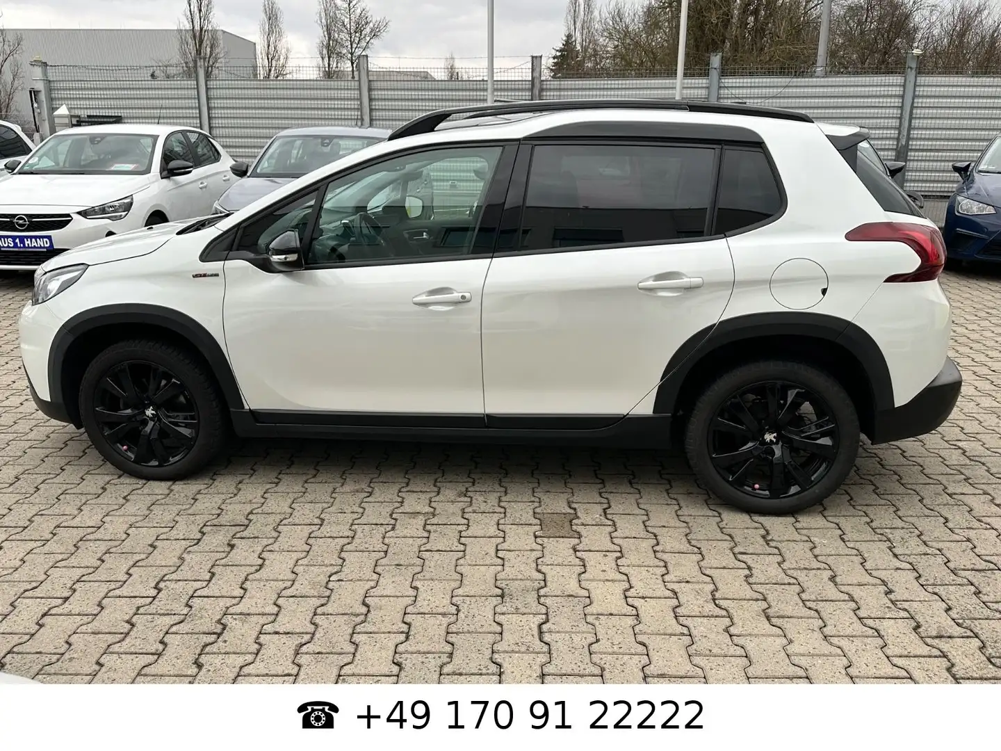 Peugeot 2008 Allure PureTech 110 Stop&S*KAM*PAND*NEU ZAHNRIEM Blanc - 2