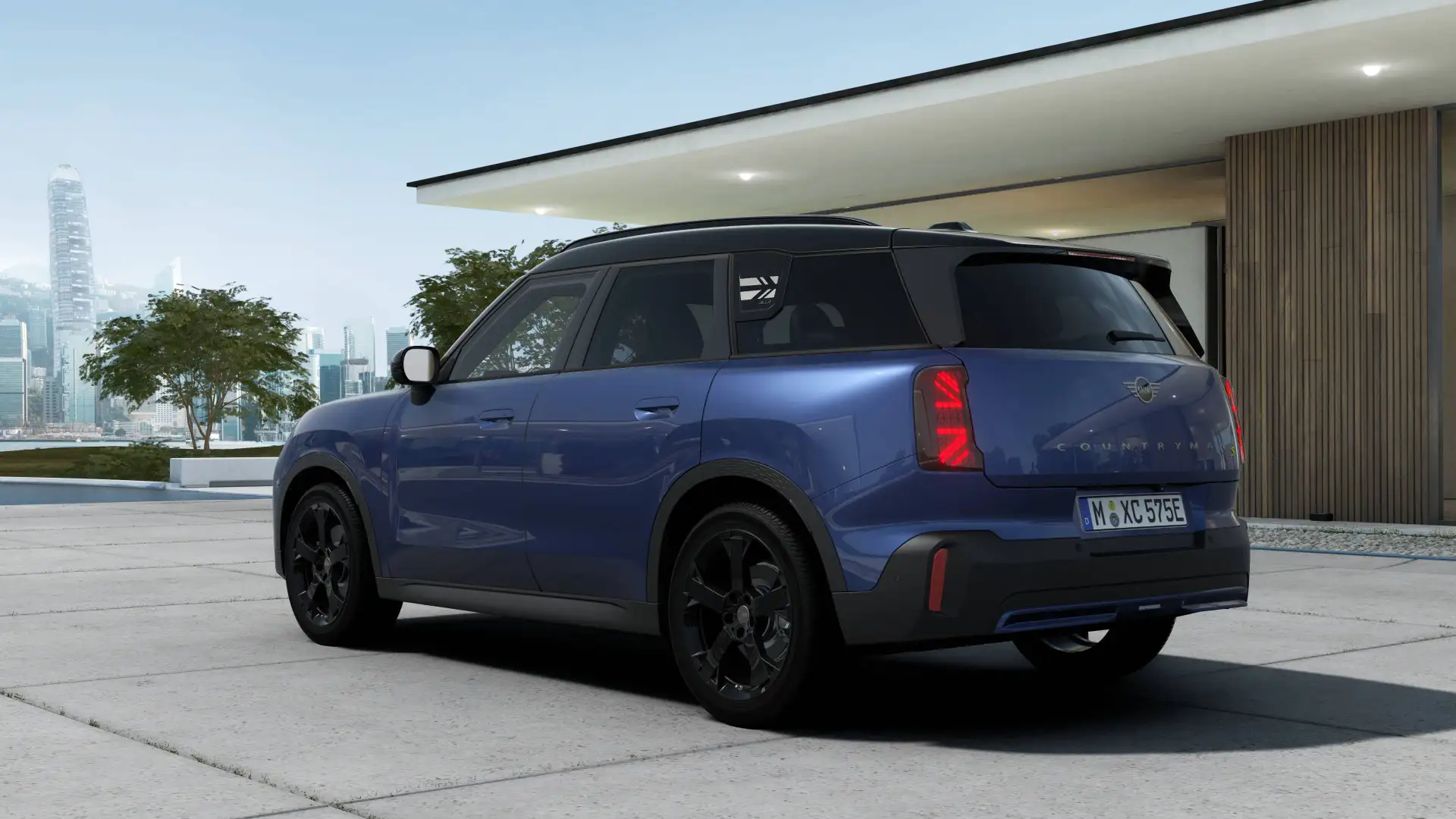 MINI Countryman SE All4 Classic Pakket XL PRIVATE LEASE EUR 843,- (48 mnd/ Blau - 2