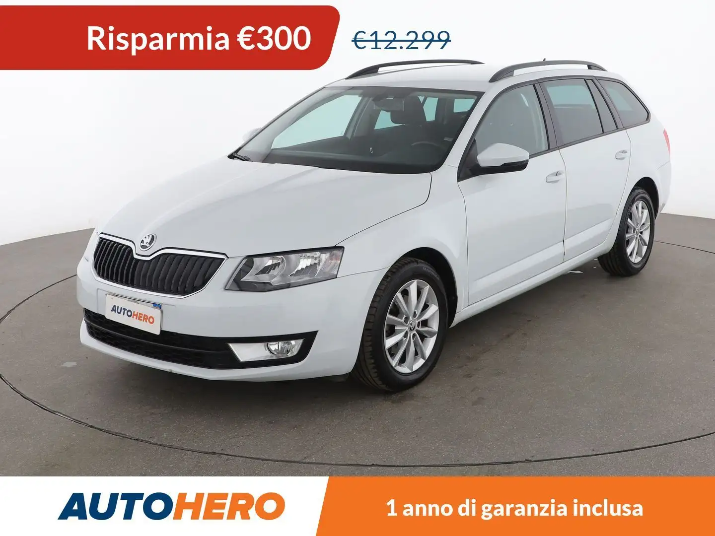 Skoda Octavia 1.6 TDI Executive 110 CV DSG Blanc - 1
