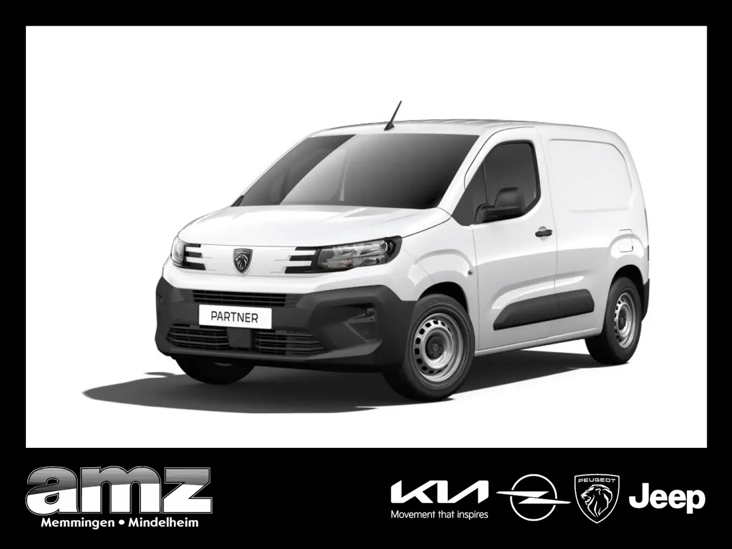 Peugeot Partner 1.2 PureTech 110 L1H1 /M *SONDERPREIS* Blanc - 1