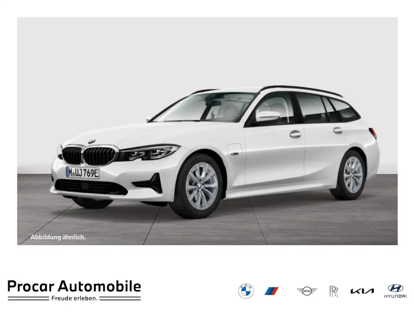 BMW 320 e A Advantage HiFi DAB WLAN ACC + Stop&Go Weiß - 1