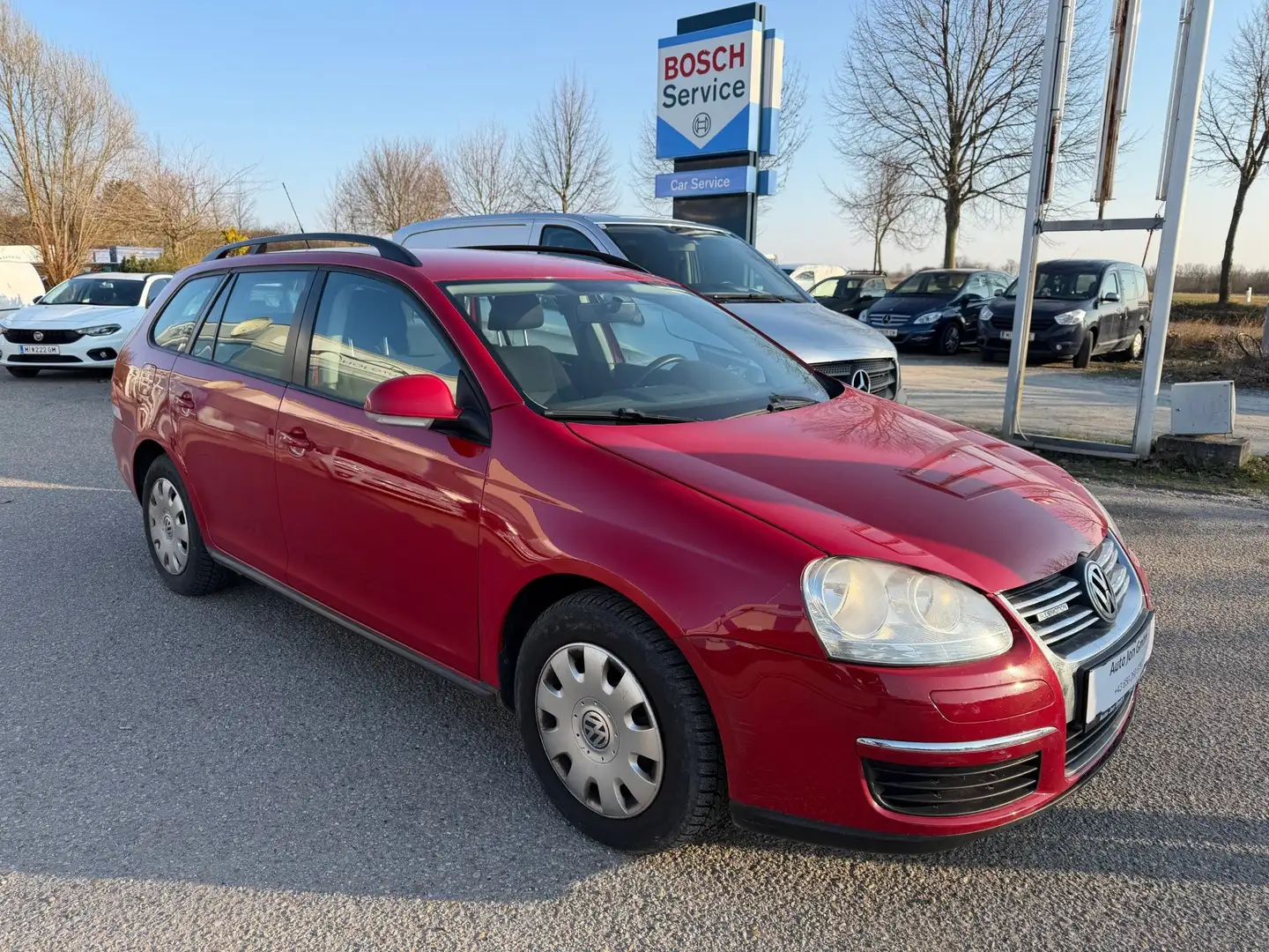 Volkswagen Golf Variant Trendline, wenig KM, Pickerl 09/26, Klima,... Rot - 2