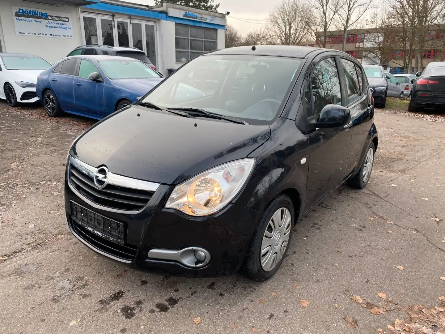 Opel Agila B Edition *Klima/Alu/95.500km Original* Schwarz - 2
