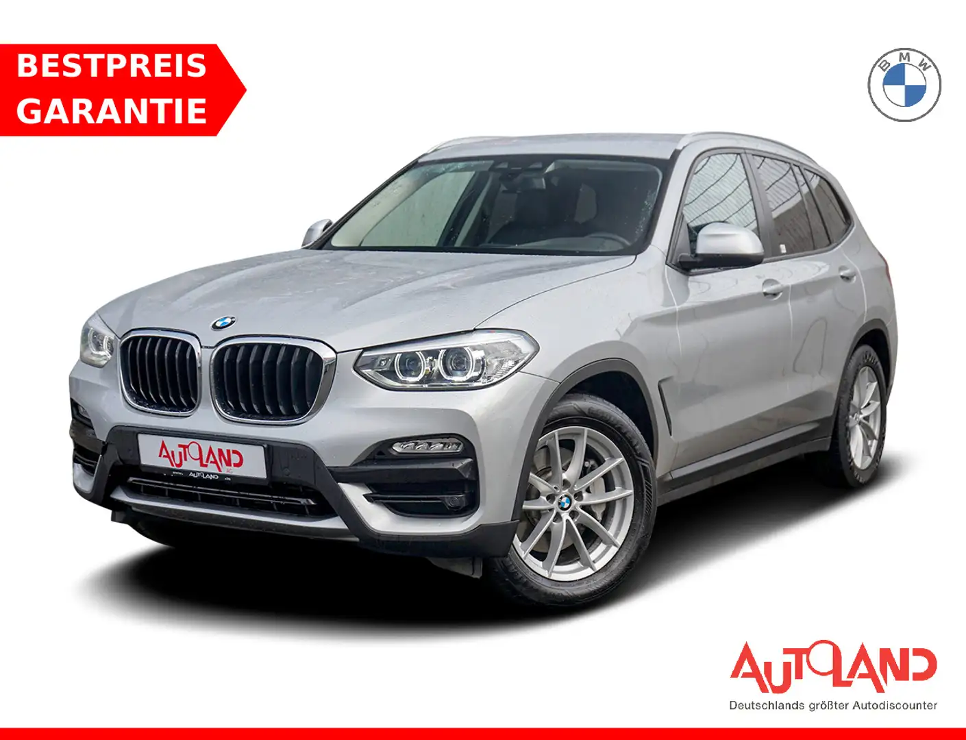 BMW X3 xDrive 30d LED Navi AHK Tempomat Sitzheizung Gris - 1