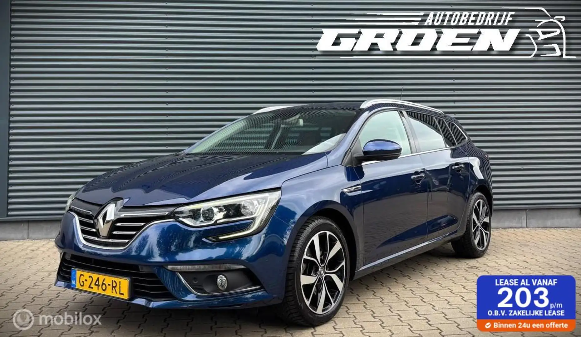 Renault Megane Estate 1.3 TCe Bose Bleu - 1