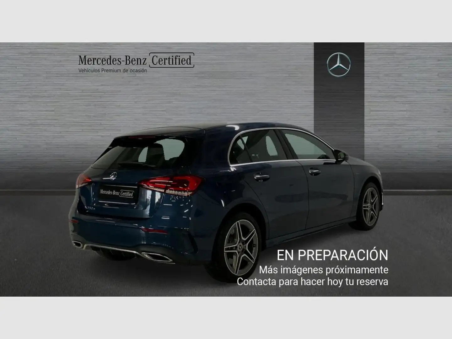 Mercedes-Benz A 250 e Modrá - 2