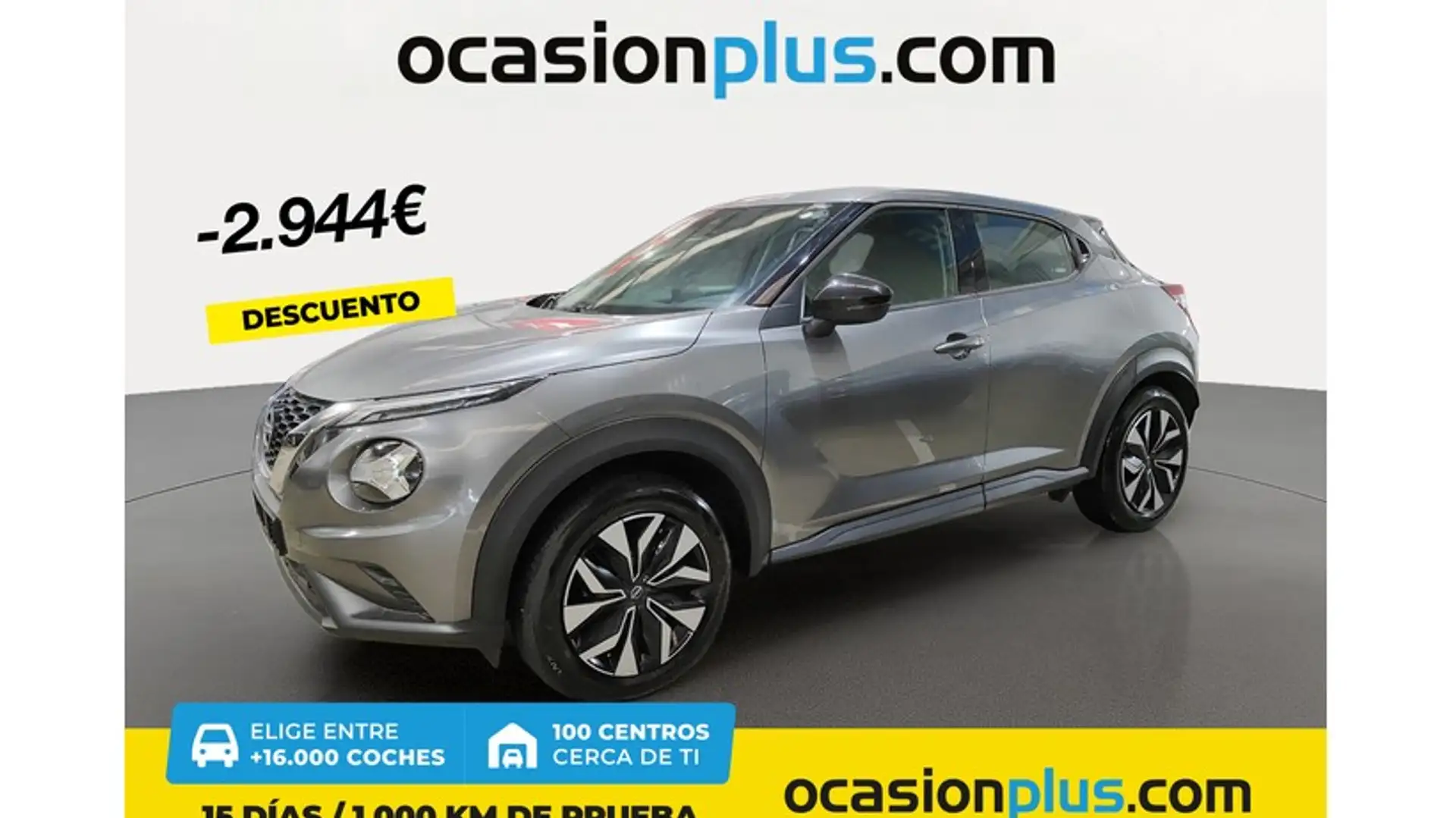 Nissan Juke 1.0 DIG-T Acenta 4x2 84kW Gris - 1