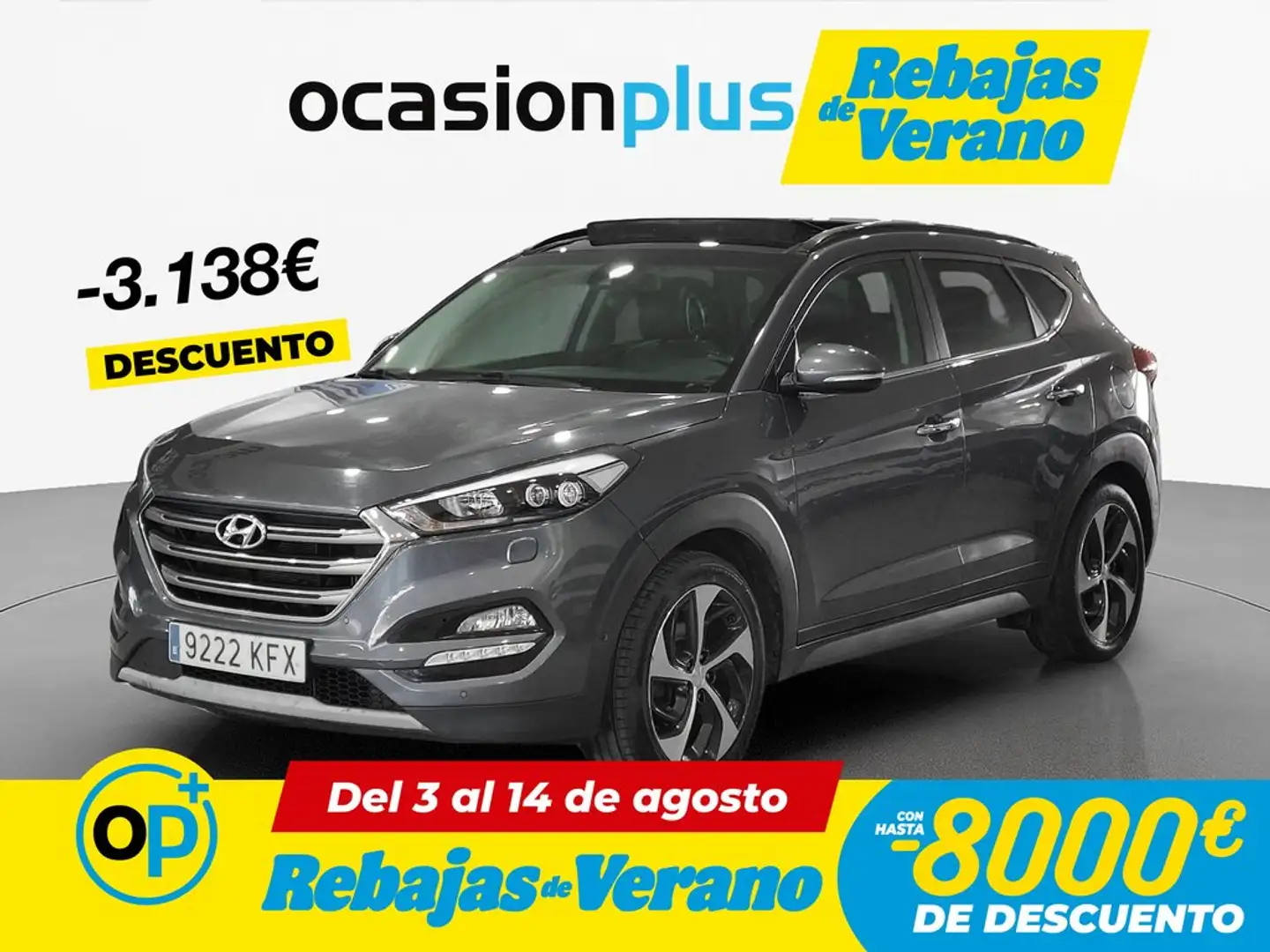 Hyundai TUCSON 1.6 TGDI Style 4x4 DT 176 Gris - 1