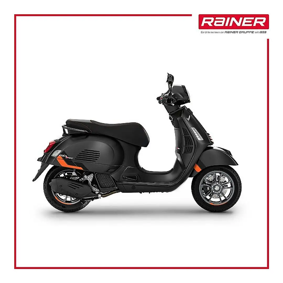 Vespa Sonstige Motorrad Schwarz - 1