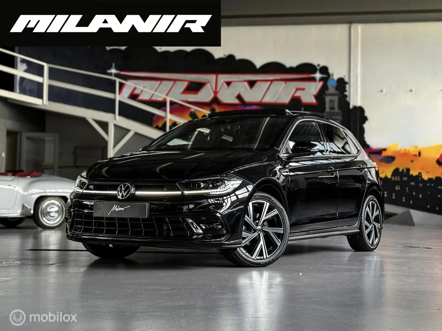 Volkswagen Polo 1.0 TSI R-Line|Pano|Sfeer|Keyless|ACC|Camera Noir - 1