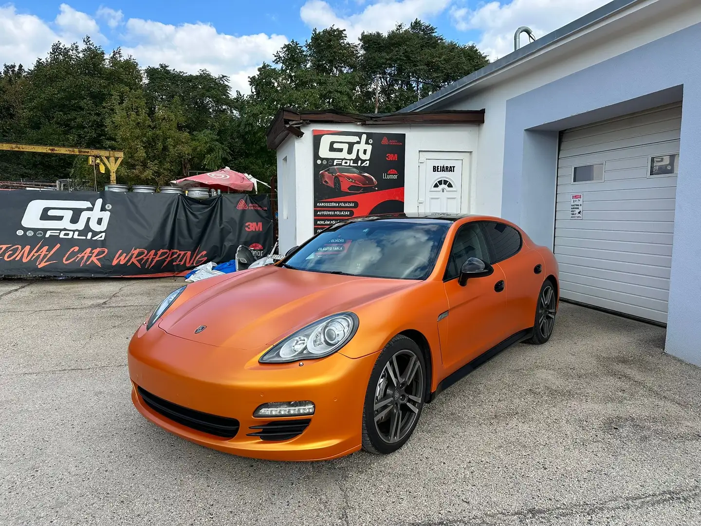 Porsche Panamera Panamera 4 S DSG Orange - 2