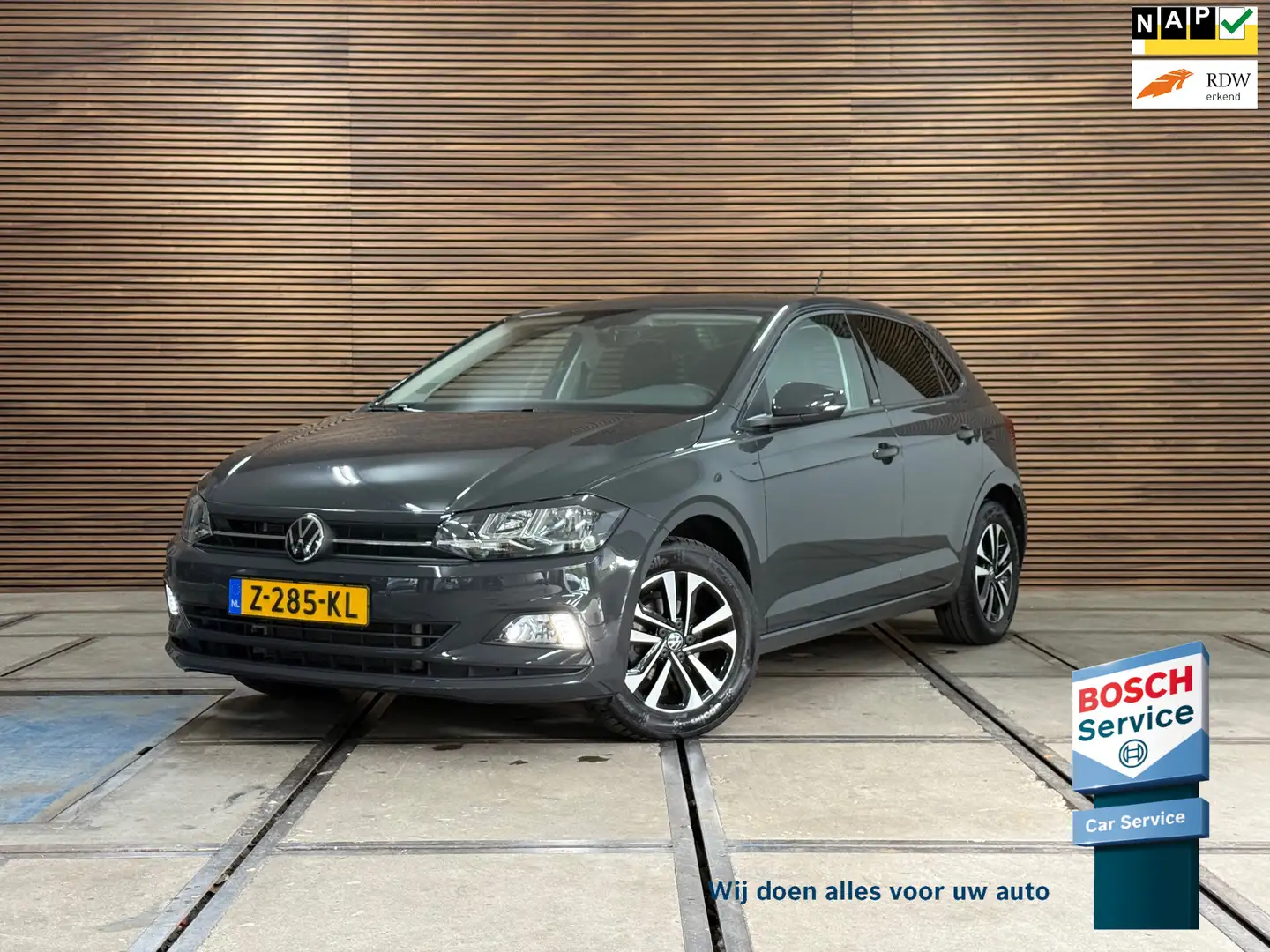 Volkswagen Polo 1.0 TSI United DSG Navi | Park pilot V+A | DAB | G Grijs - 1