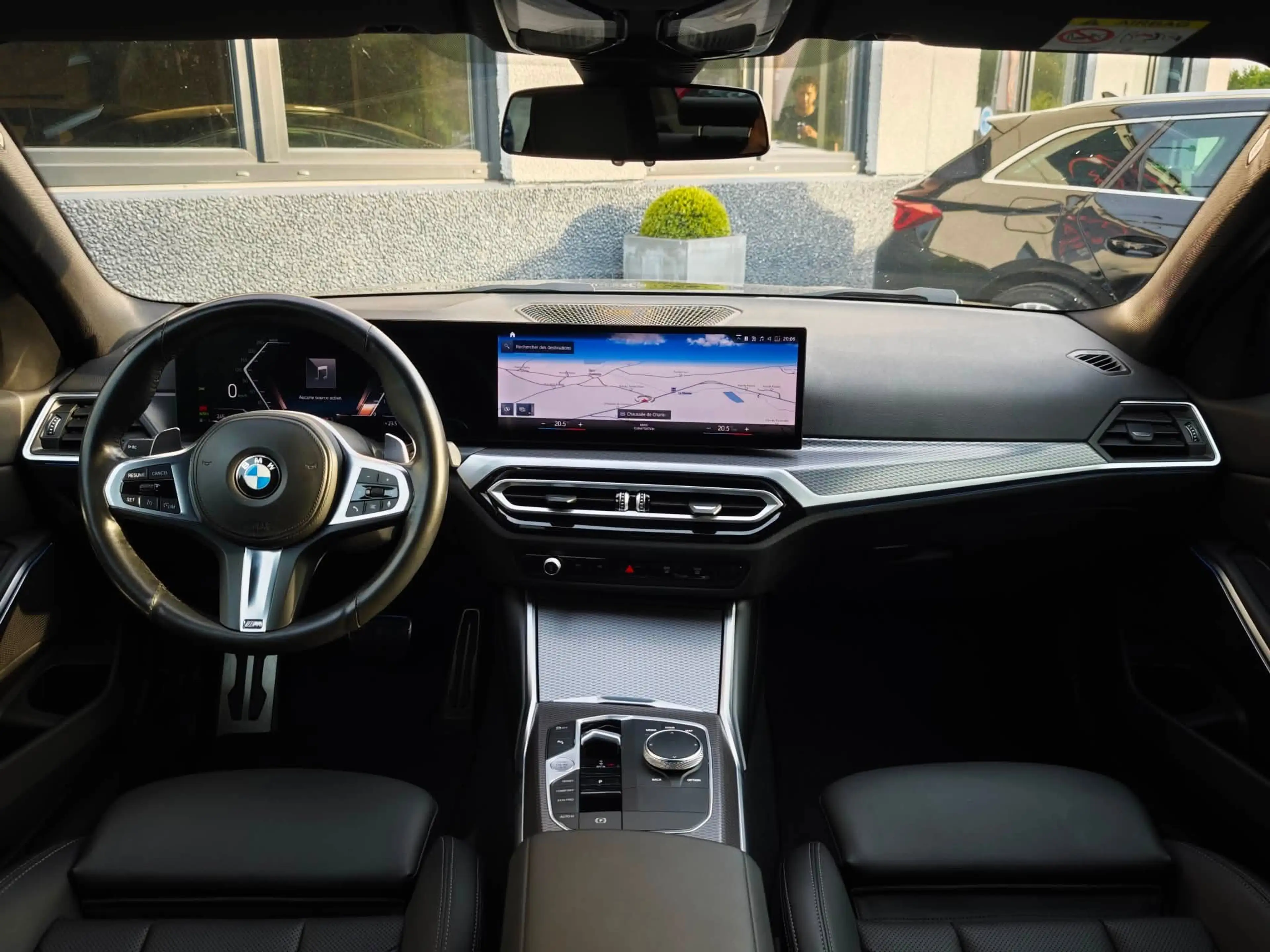 BMW 316 dAS PACK M | CURVED DISPLAY | ECL. AMBIANT | CUIR | CARPLAY | JANTES 19 — photo 11