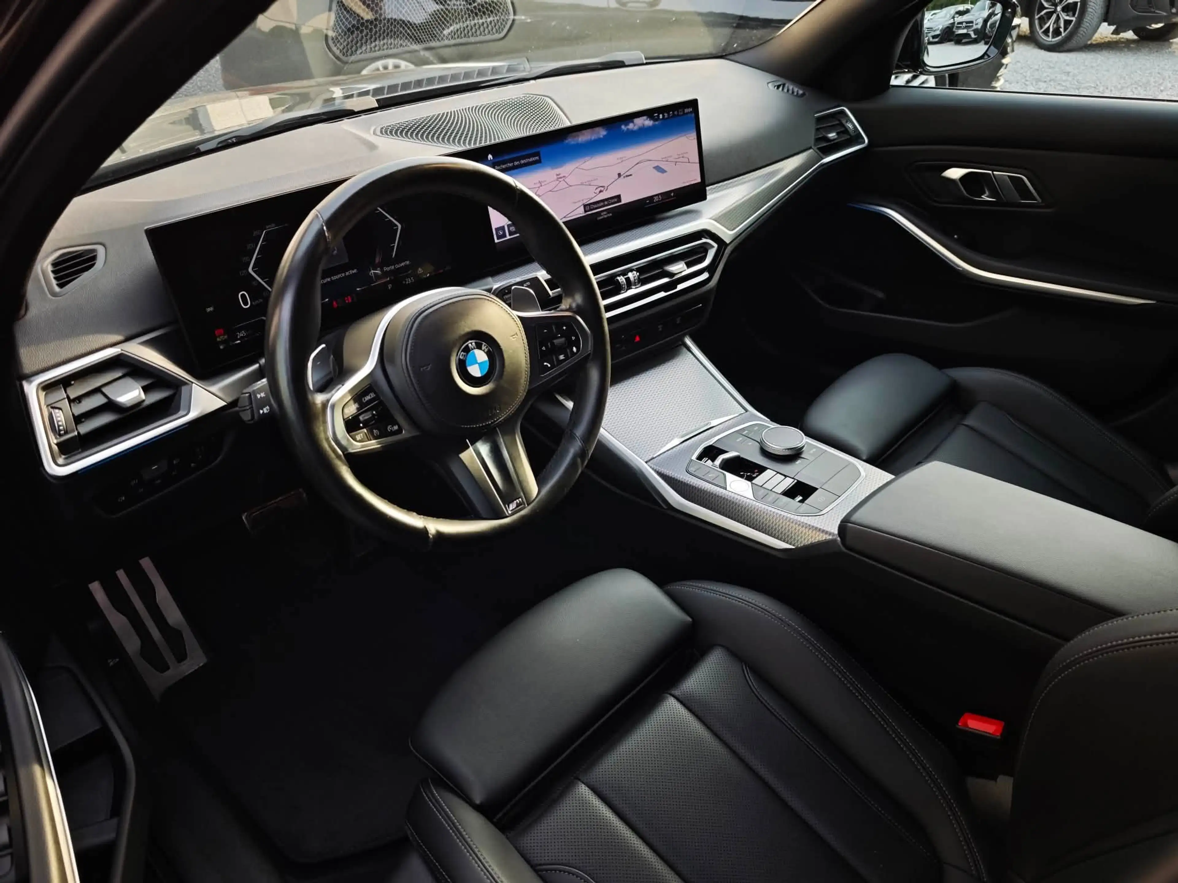 BMW 316 dAS PACK M | CURVED DISPLAY | ECL. AMBIANT | CUIR | CARPLAY | JANTES 19 — photo 7