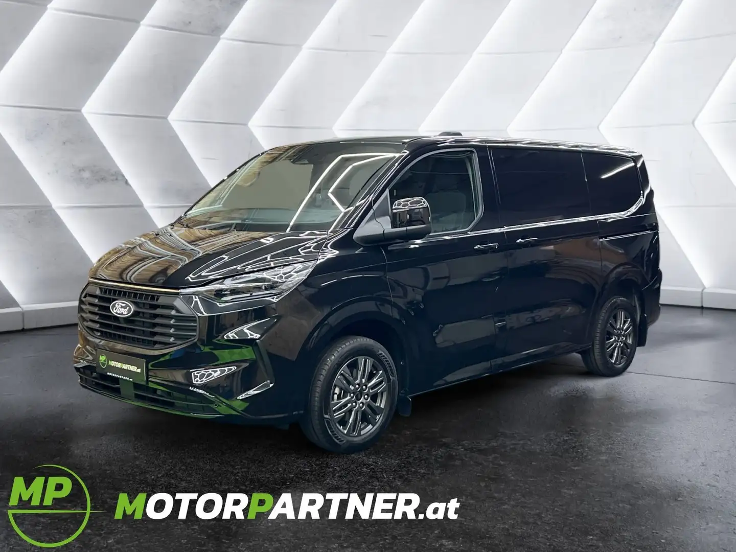 Ford Transit Custom L1 Limited | 2 Schiebetüren | Automatik | Sofort Schwarz - 1