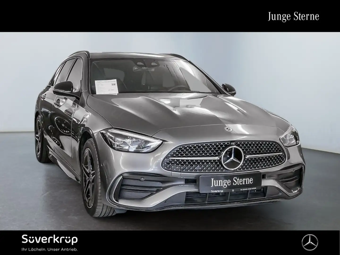 Mercedes-Benz C 300 T e , AMG NIGHT DISTR 360 AHK PDC MEMO Grau - 2