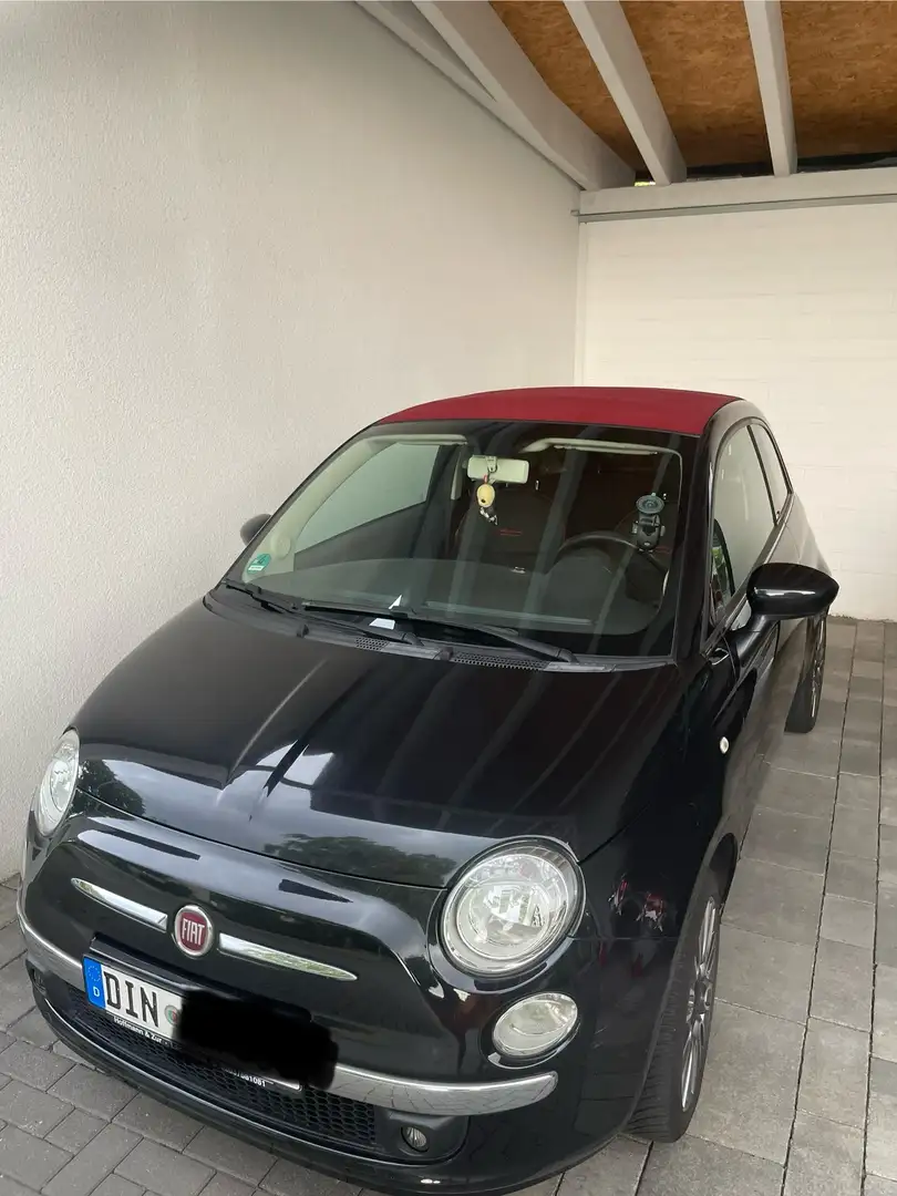 Fiat 500C 500 C 1.2 Cult Schwarz - 2