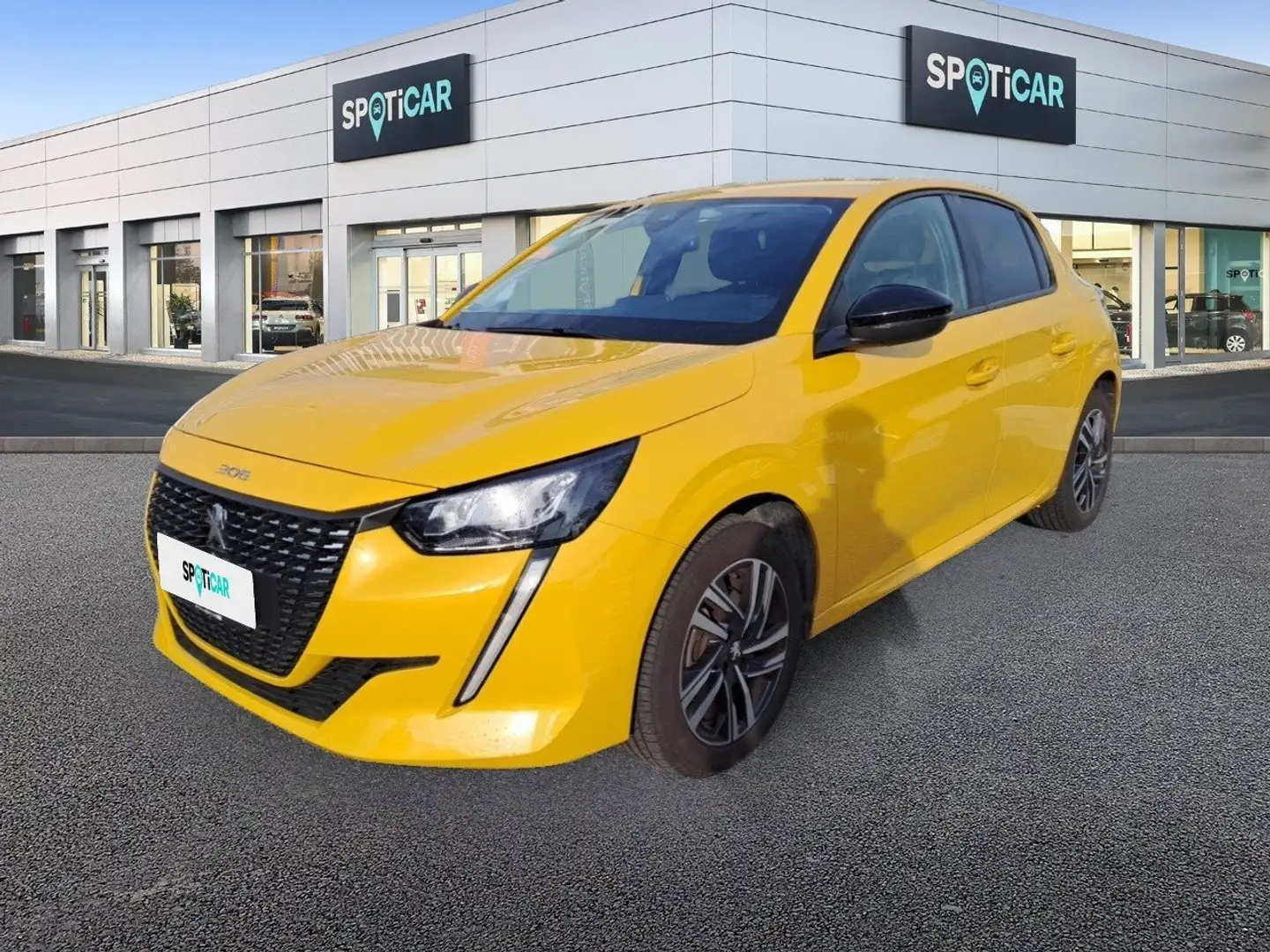 Peugeot 208 Allure Pack BlueHDi 100 S/S Giallo - 1