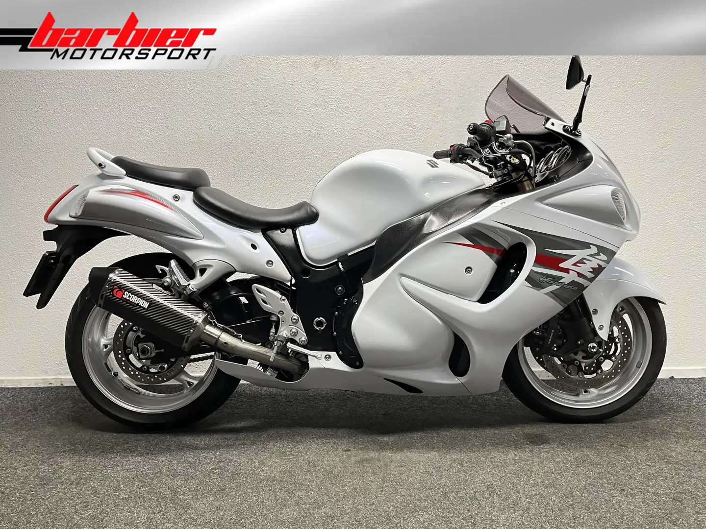 Suzuki GSX 1300 GSX-R HAYABUSA Blanc - 1