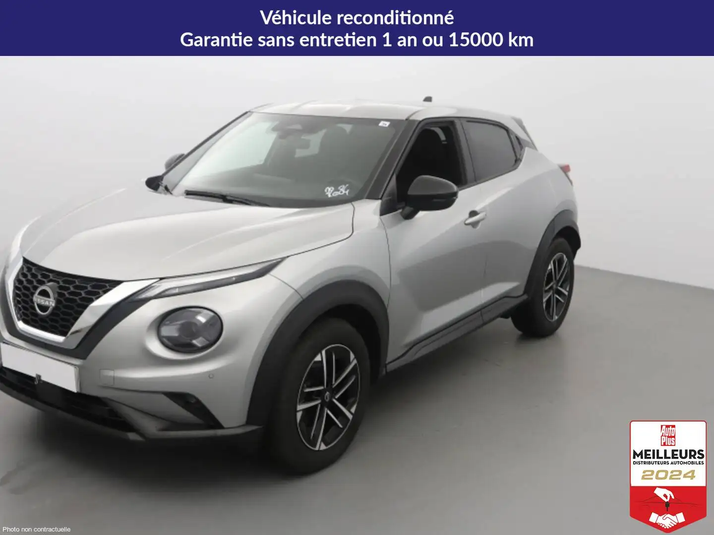 Nissan Juke 1.0 DIG-T 114 ATn-connecta Blanc - 1