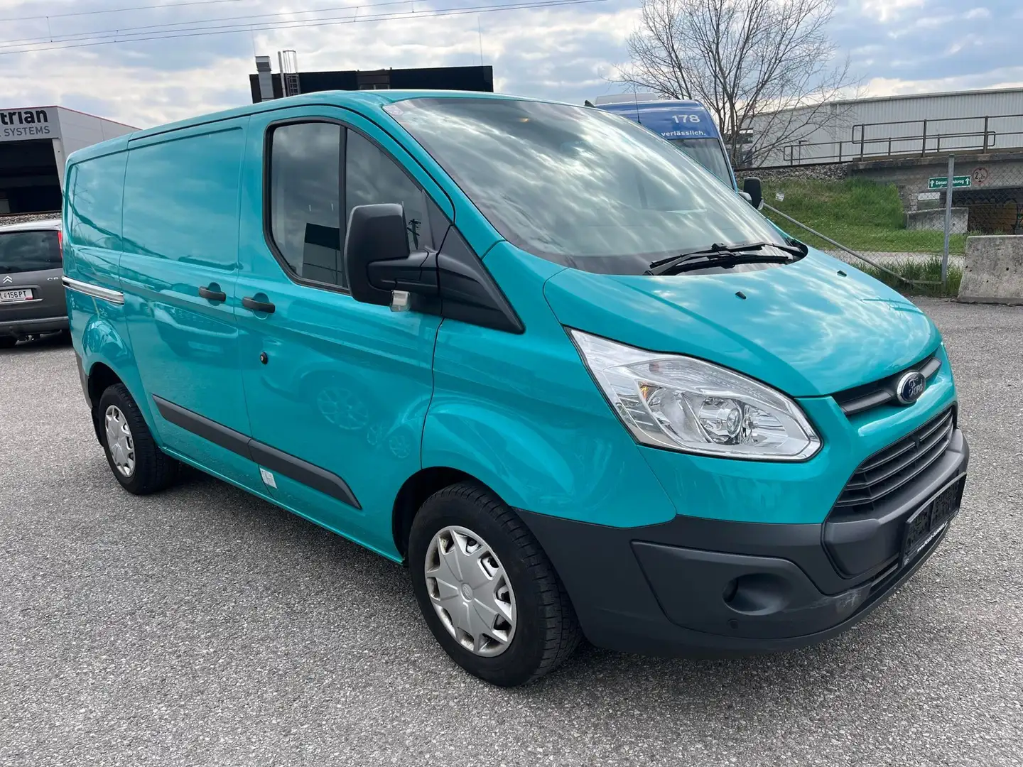 Ford Transit Custom TDCI Klima-PDC-Tempomat Netto: 8825.- Grün - 1