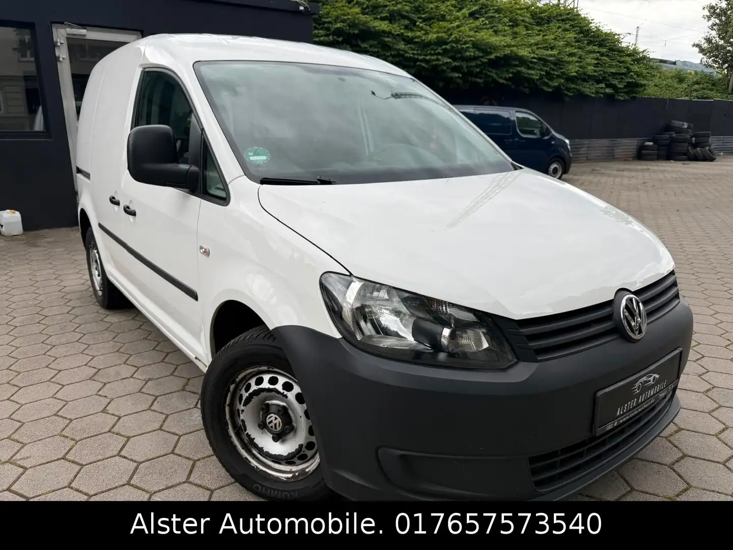 Volkswagen Caddy Kasten EcoProfi, Klimaanlage,Scheckheftgep Blanc - 1