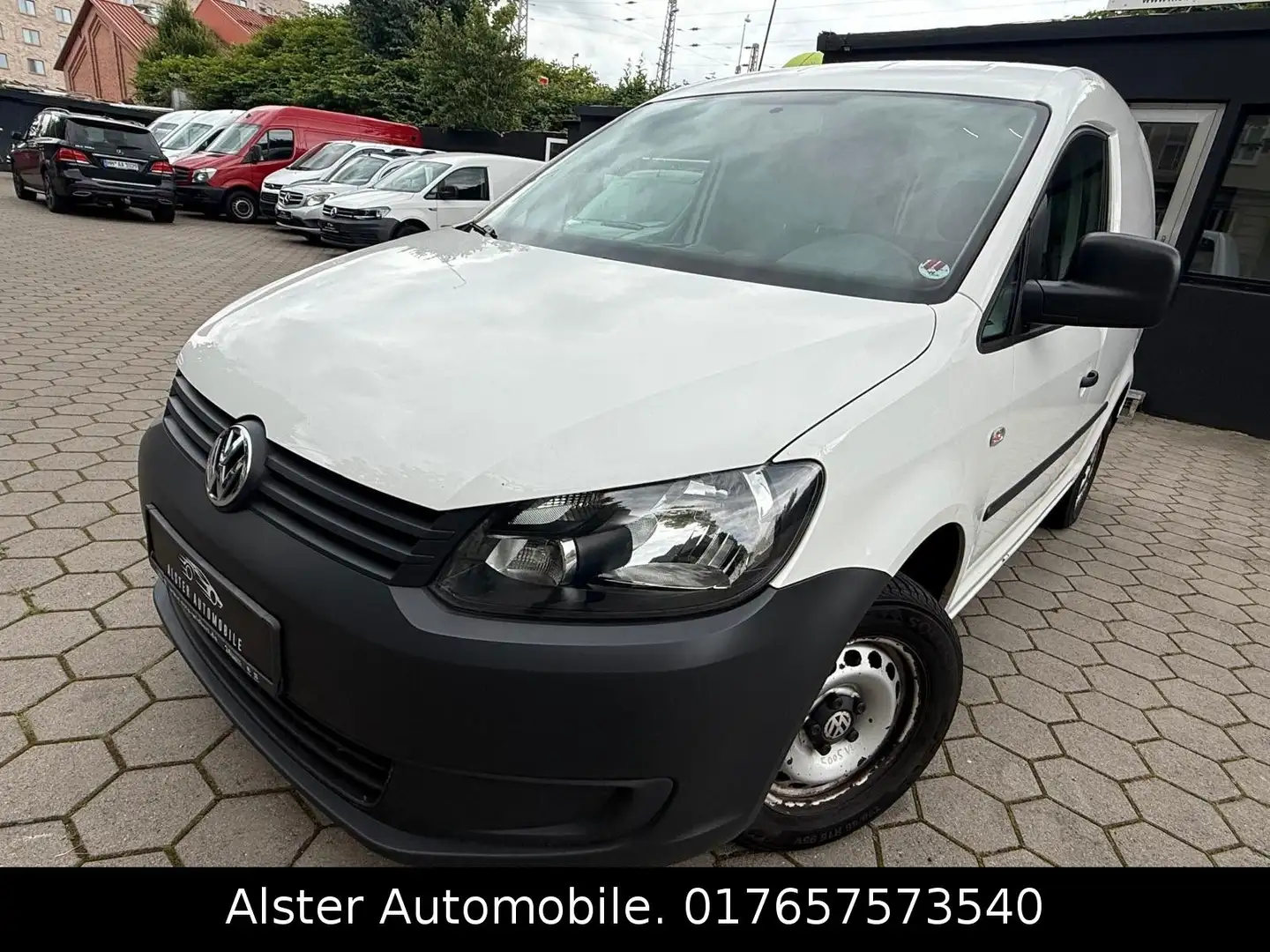 Volkswagen Caddy Kasten EcoProfi, Klimaanlage,Scheckheftgep Blanc - 2