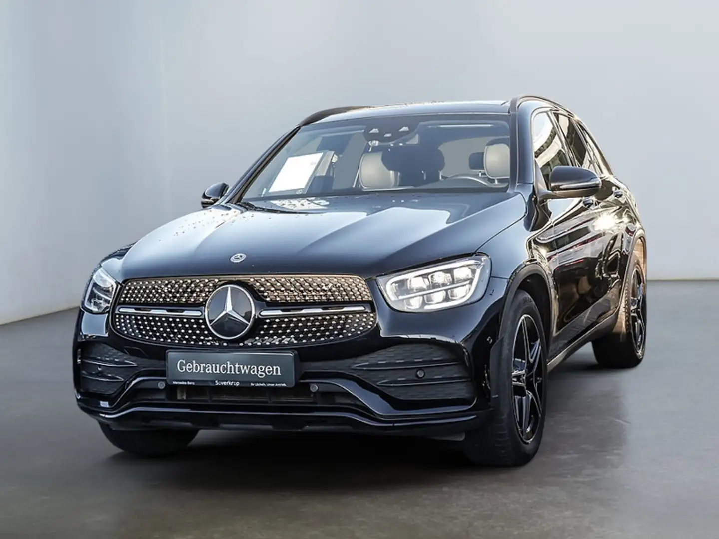 Mercedes-Benz GLC 220 d 4M AMG NIGHT AHK KAMERA PANO SPUR PDC Schwarz - 2