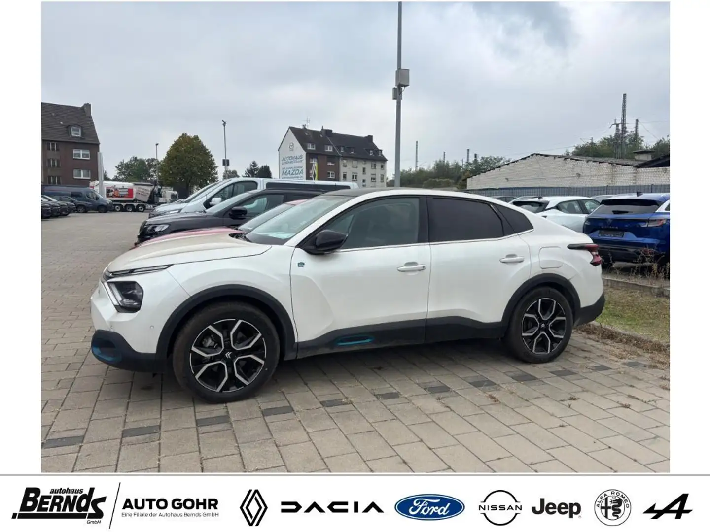 Citroen E-C4 Electric X SHINE AUTOMATIK. elekt. Glasschiebedach WÄRMEP. Blanc - 1