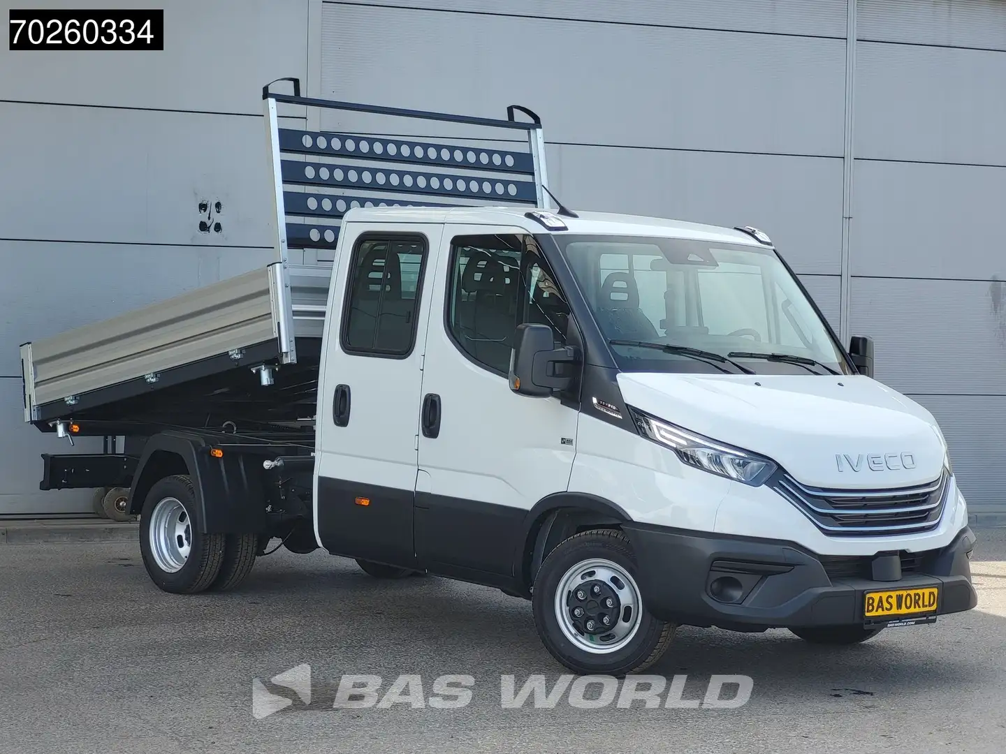 Iveco Daily 35C21 3-Zijdige Kipper Dubbel Cabine 210PK 3.0L Du Wit - 2
