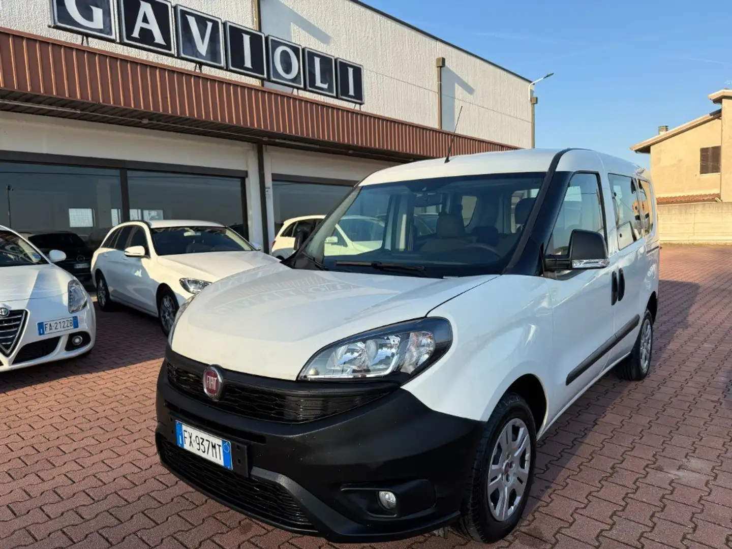 Fiat Doblo Fiat Doblo N1 Autocarro 5posti E.6 Bianco - 1