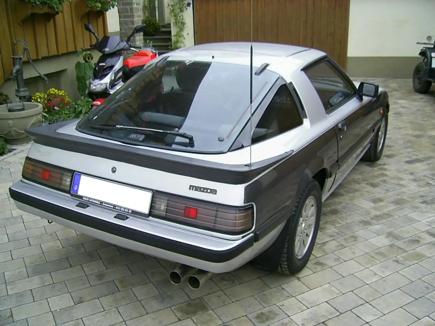 Mazda RX-7 RX 7 FB SA2  „Limited Edition“ TÜV+Service NEU – Rostfreies Sammlerstück aus 2. Hand Silber - 2