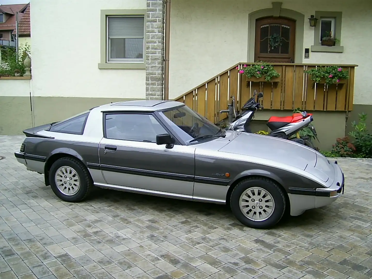 Mazda RX-7 RX 7 FB SA2  „Limited Edition“ TÜV+Service NEU – Rostfreies Sammlerstück aus 2. Hand Silber - 1