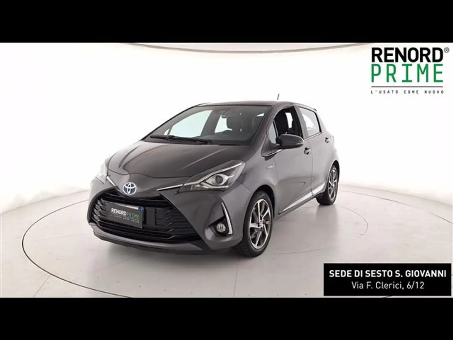 Toyota Yaris 5 Porte 1.5 VVT-i Hybrid Style e-CVT Grau - 1