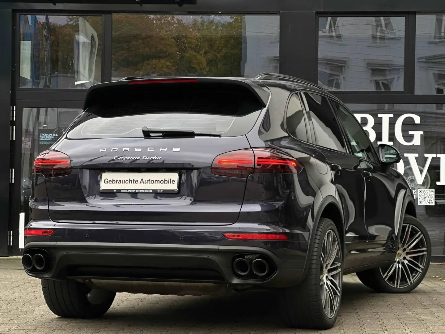 Porsche Cayenne Turbo Pano Burmester Sport Chrono Luft. Paars - 2