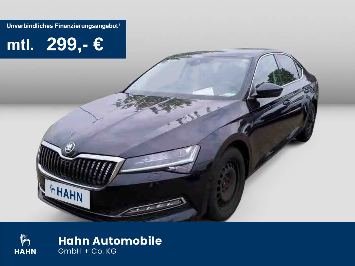 Skoda Superb 2.0TDI DSG Style LED Navi APP Sitzh DAB Schwarz - 1