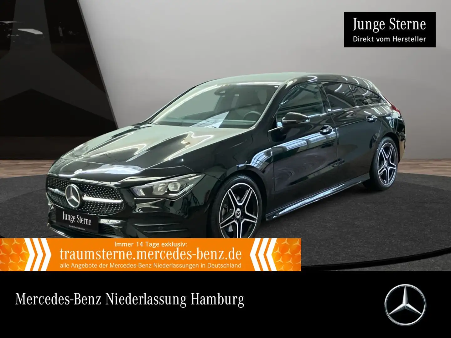 Mercedes-Benz CLA 200 AMG+NIGHT+LED+KAMERA+7G Schwarz - 1