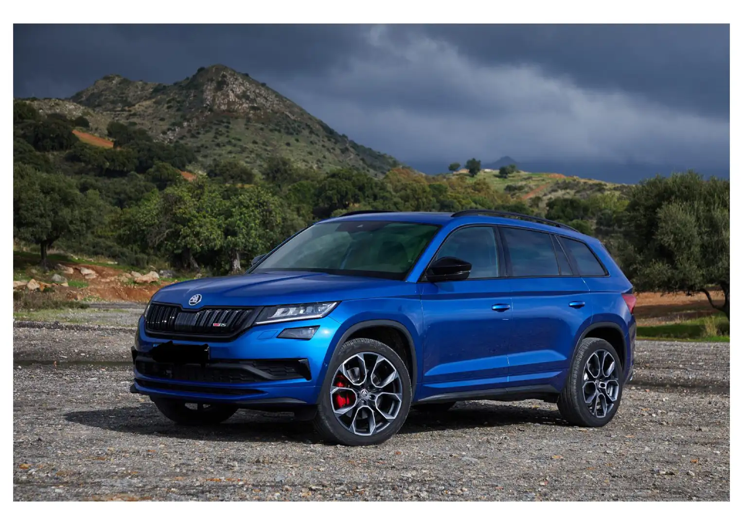Skoda Kodiaq Kodiaq 2,0 TDI SCR 4x4 RS DSG RS Blau - 1