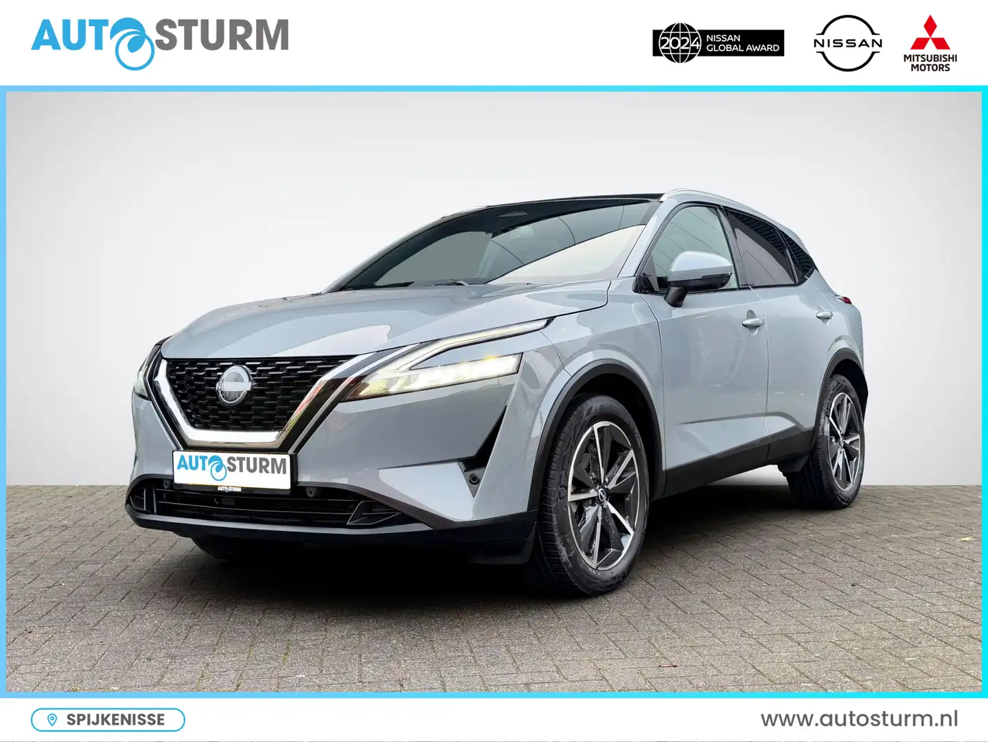 Nissan Qashqai 1.3 MHEV Xtronic Tekna Design Pack | Panoramadak | Grijs - 1