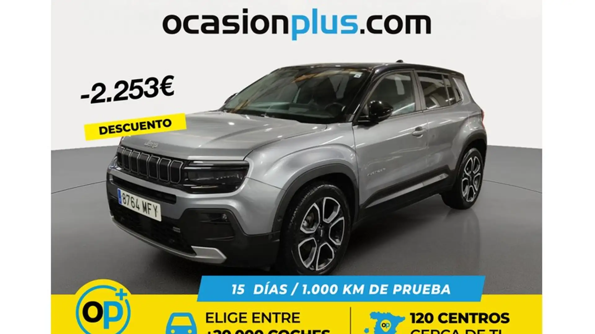 Jeep Avenger 1.2 Summit 74KW Gris - 1