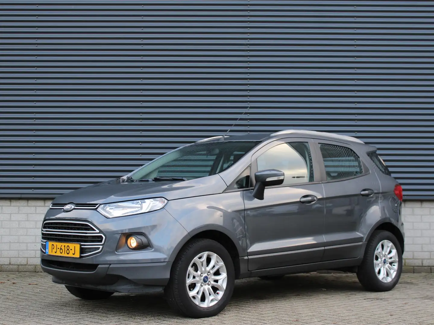 Ford EcoSport 1.0 EcoBoost 125pk Trend | Parkeersensoren achter Grigio - 2