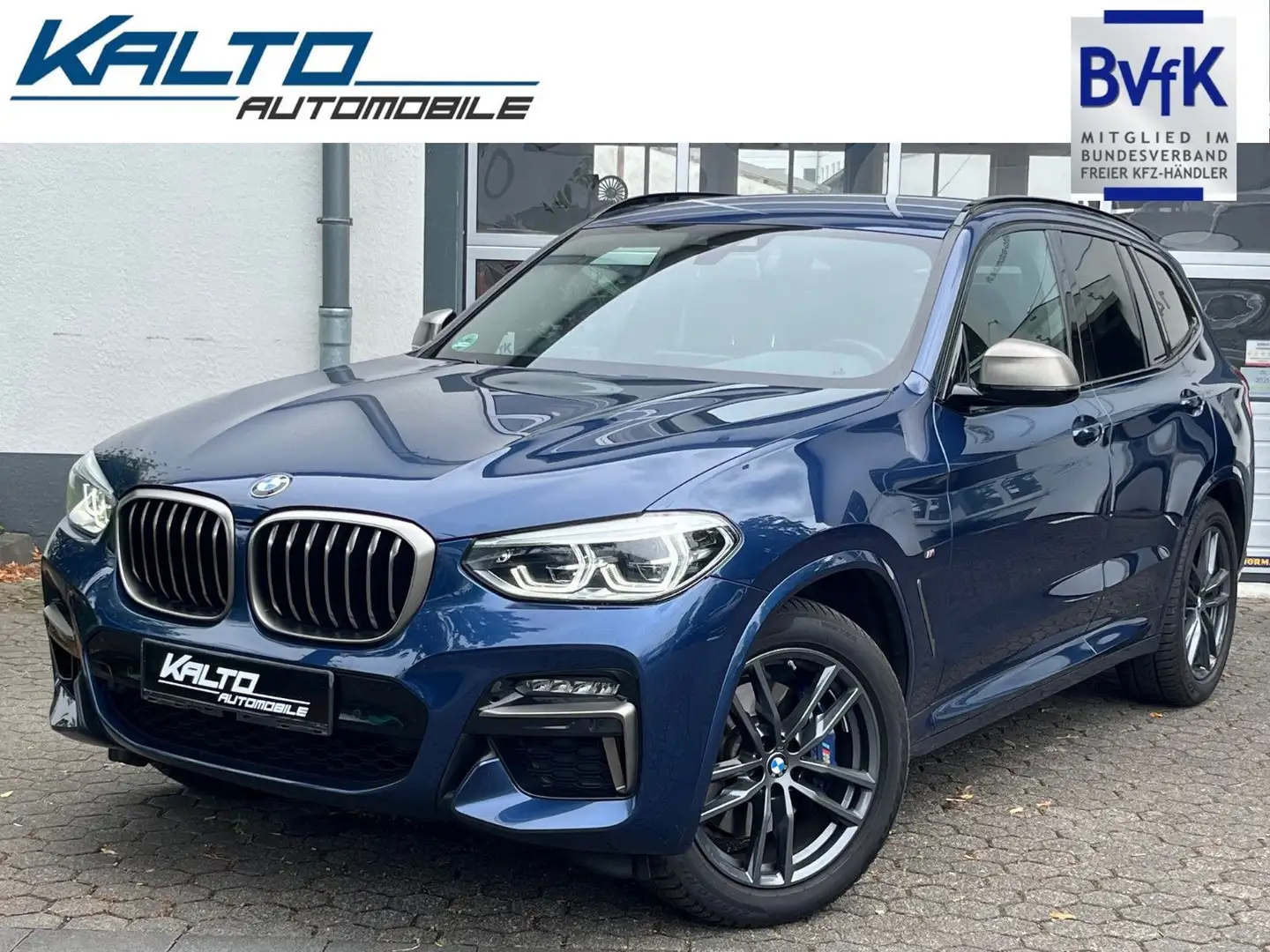 BMW X3 M d xDrive LiveCockpit,Navi,LED,DAB,H&K Modrá - 1