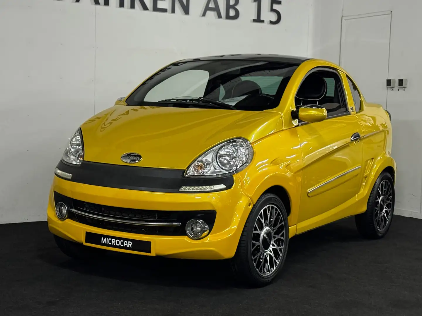 Microcar M.Go F8C Coupe Leiser DCI Motor, 13.209KM! AIRBAG! Gelb - 2