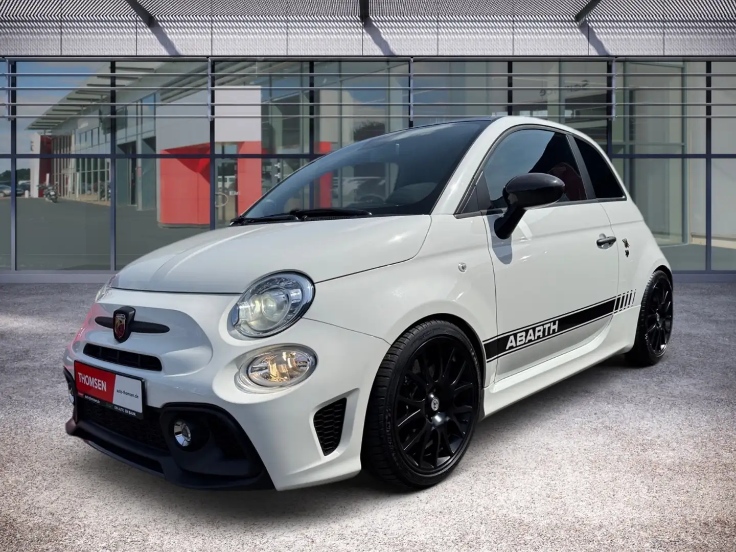Abarth 595 Competizione /KW Fahrwerk/GTech/Sabelt Bianco - 2