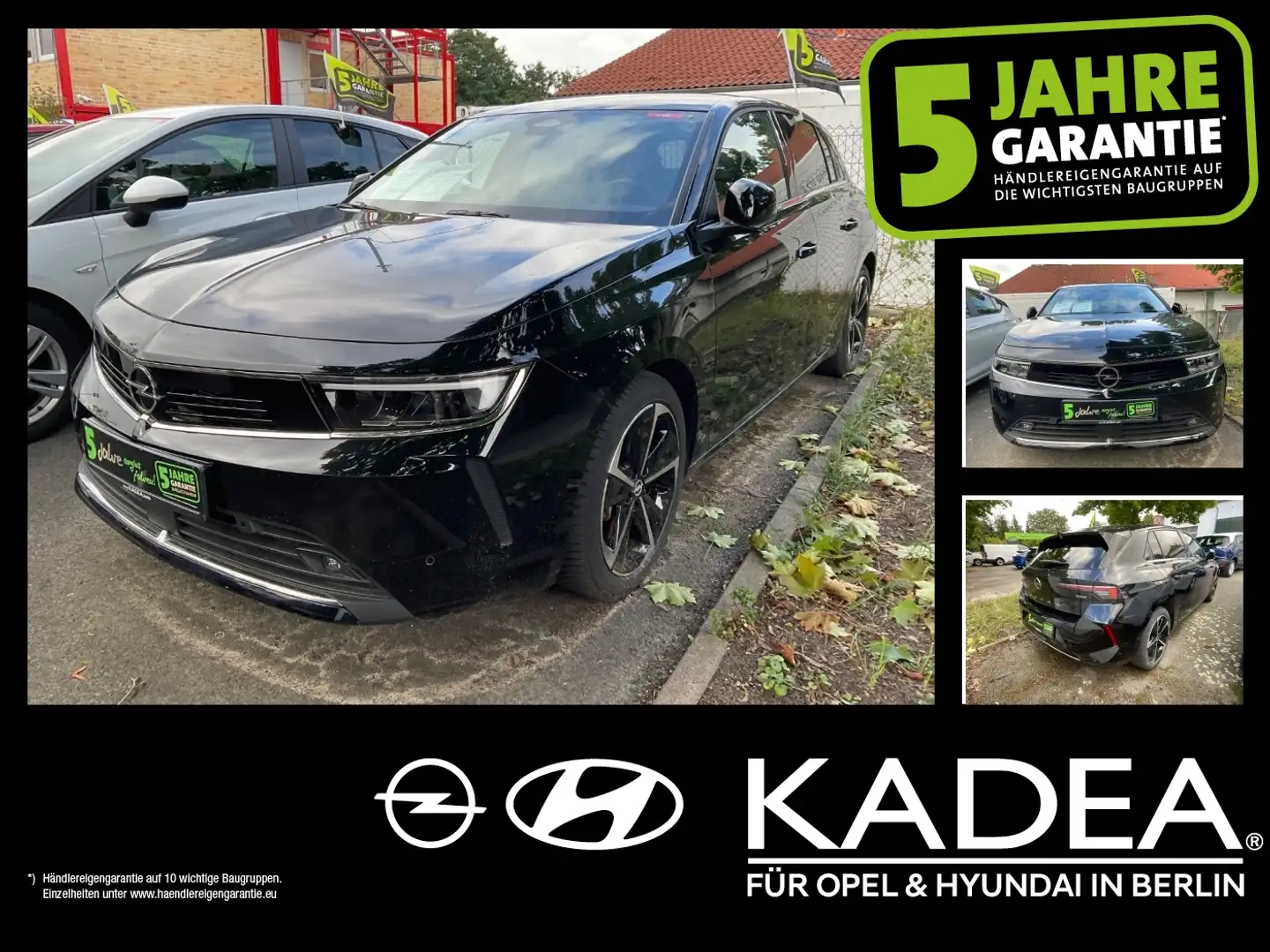 Opel Astra L 1.6 Turbo Plugin Elegance ACC+LED+SHZ+LM Schwarz - 1